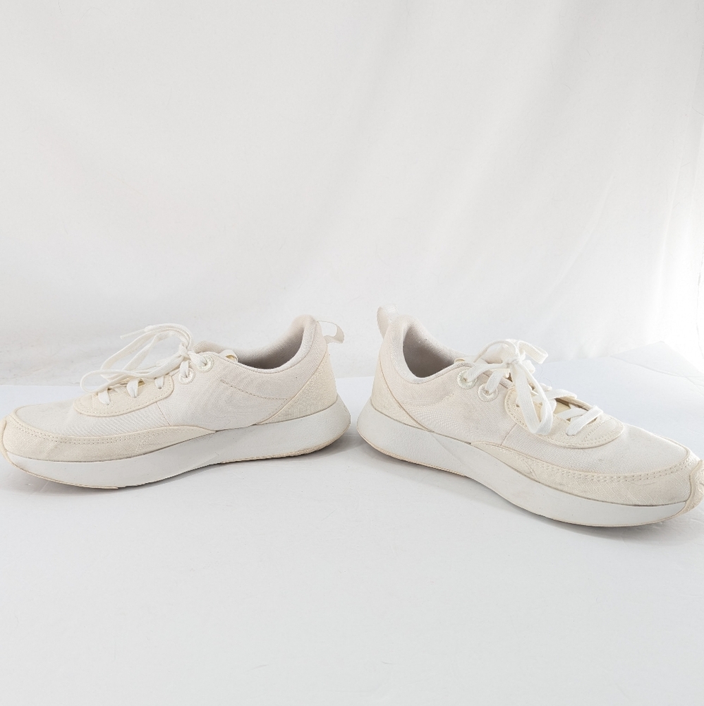 Allbirds Womens Couriers White Canvas Size 9 - Picture 8 of 10